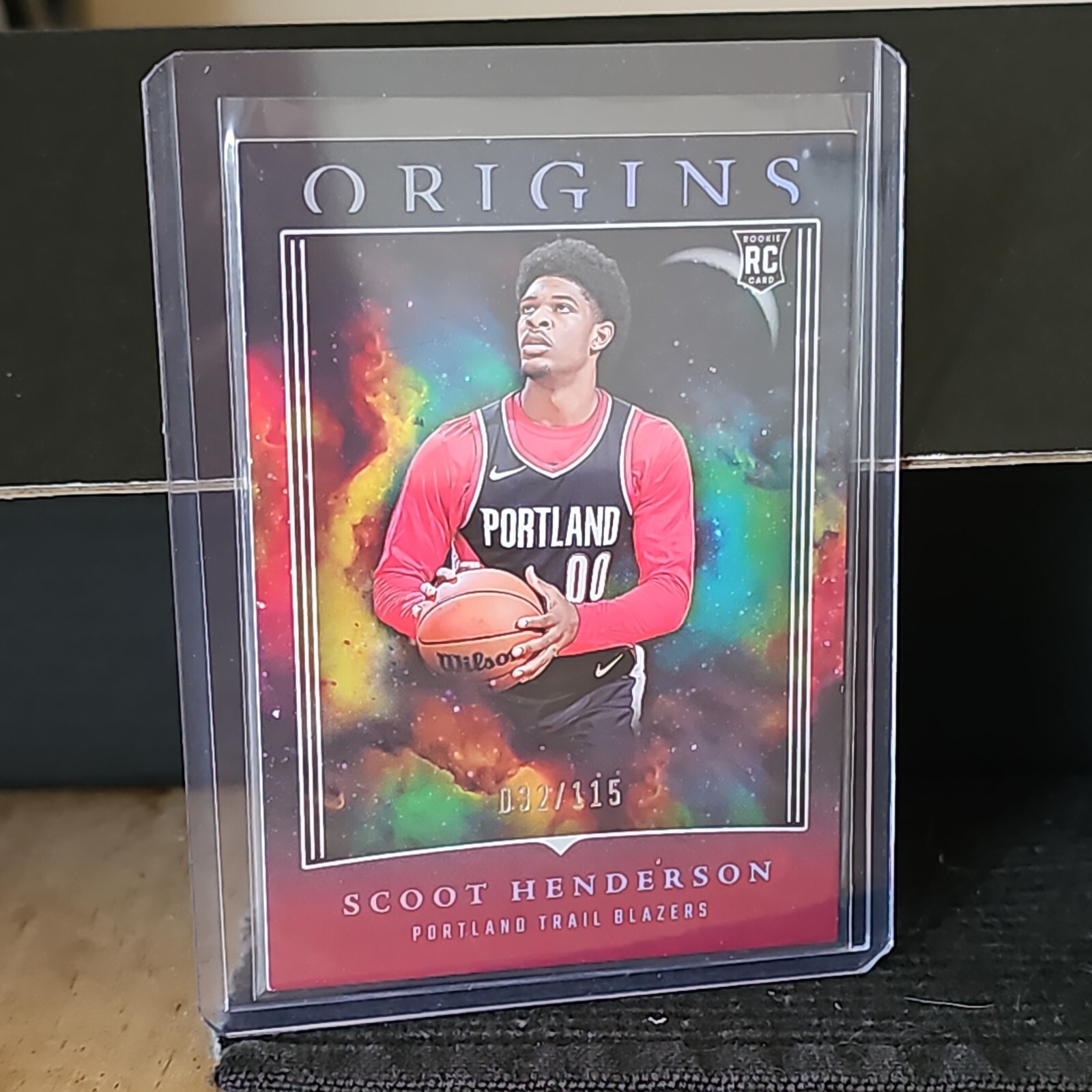 2023-24 Panini Origins - Red #17 Scoot Henderson 32/115 (RC)