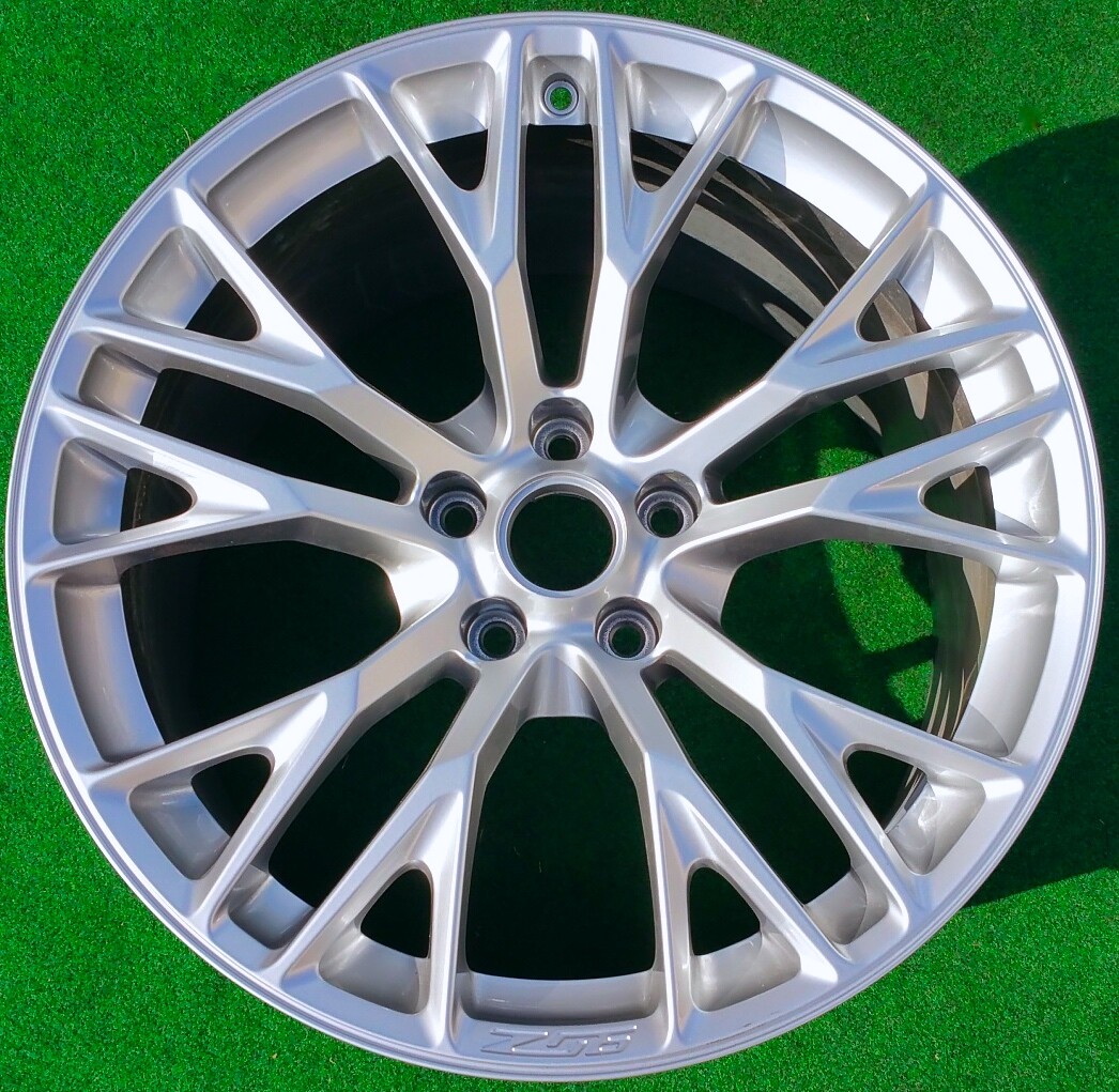 Factory Chevrolet Corvette Z06 Wheel Genuine OEM Nickel ZO6 C7 Q6A