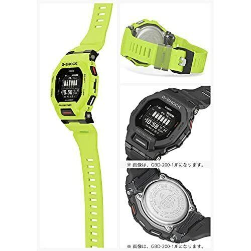 CASIO G-SHOCK Quartz G-SQUAD Men's Watch Yellow GBD-200-9JF