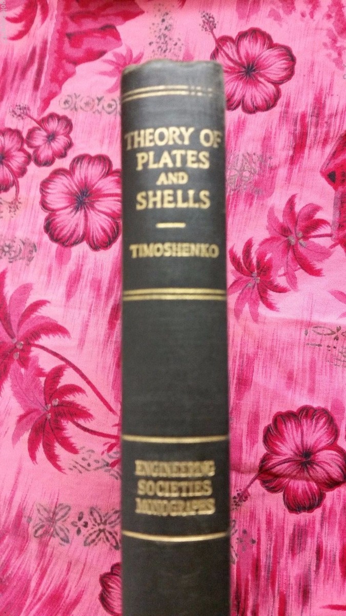 BOOK Theory of Plates and Shells Timoshenko 1ST Edition 1940 6th