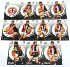 2011 SELECT AFL INFINITY TRADING CARD FULL BASE CARD TEAM SET(11)-ST. KILDA