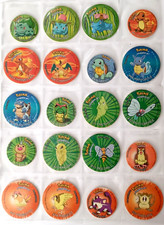 GIANT TAZOS POKEMON 1 Gen KANTO Full Set 151/...