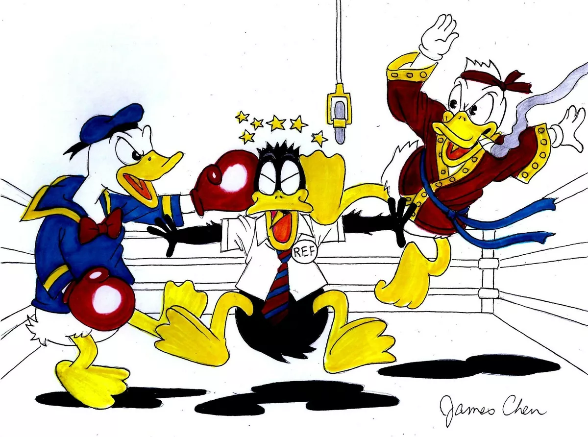 Donald Duck Kunst 