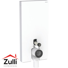 Module sanitaire Geberit Monolith pour WC BTW, 101 cm. Verre blanc