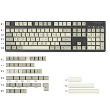 149 Keys Retro IBM Antique SA Profile Beige PBT Dye-subbed Keycaps For Mech Keeb