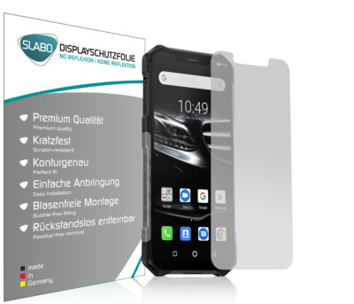 Slabo Displayschutzfolie für Ulefone Armor 6E | 6S (4er Set) MATT ''No Reflexion''