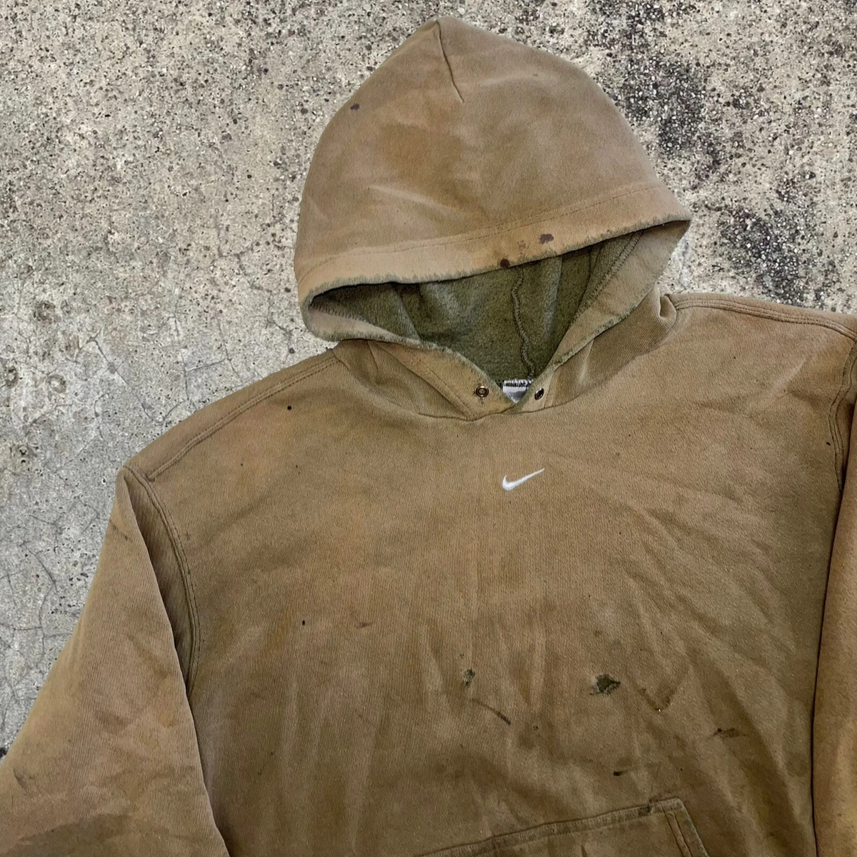 vintage brown nike jumper