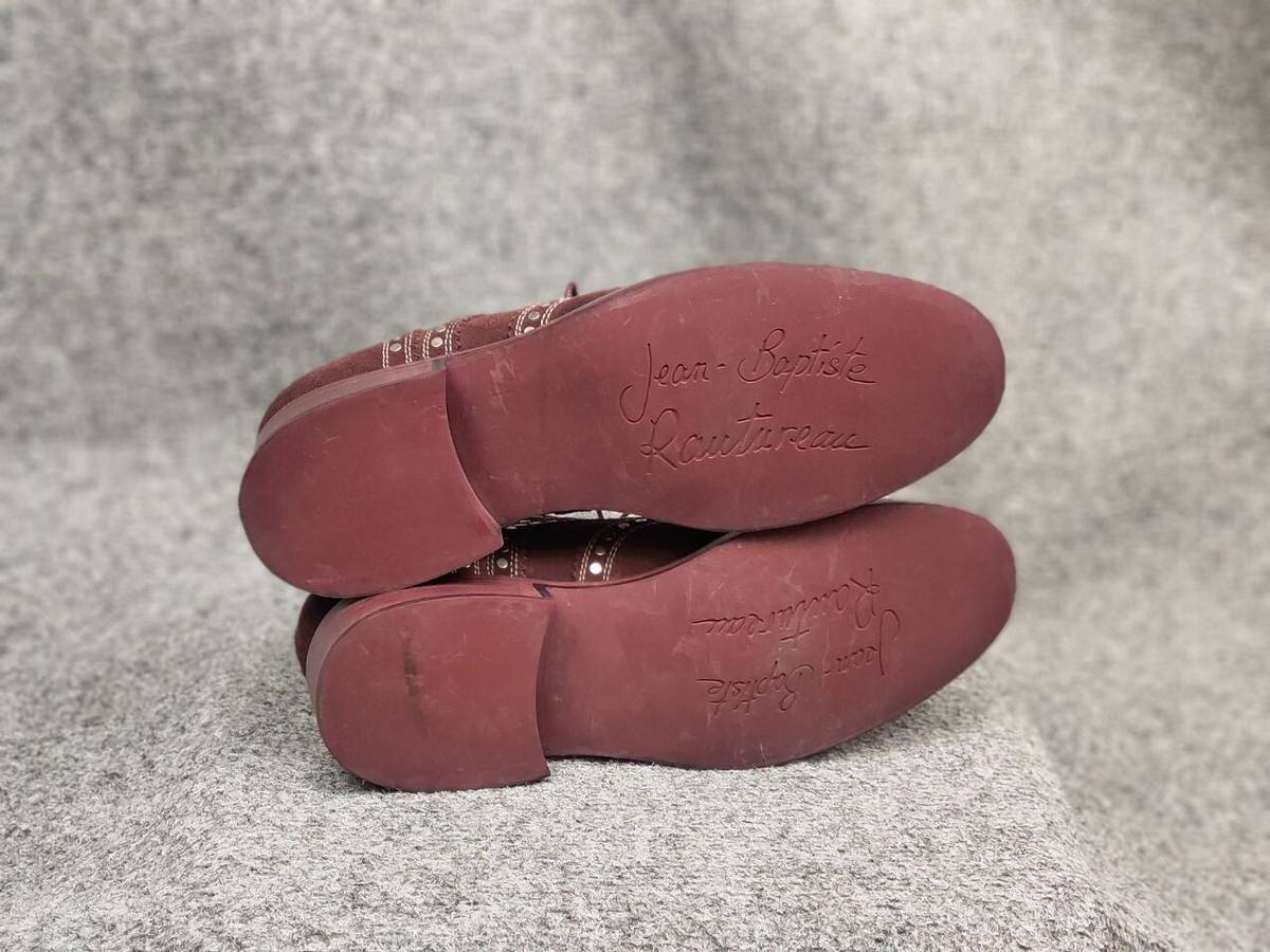 Rare Jean Baptiste Rautureau suede leather Brogues Shoes | eBay display picture 2