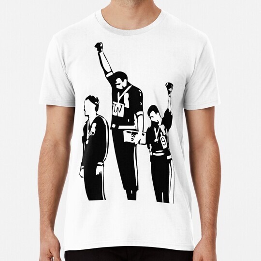 1968 Olympics Black Power Salute T-Shirt S-5XL USA Made  