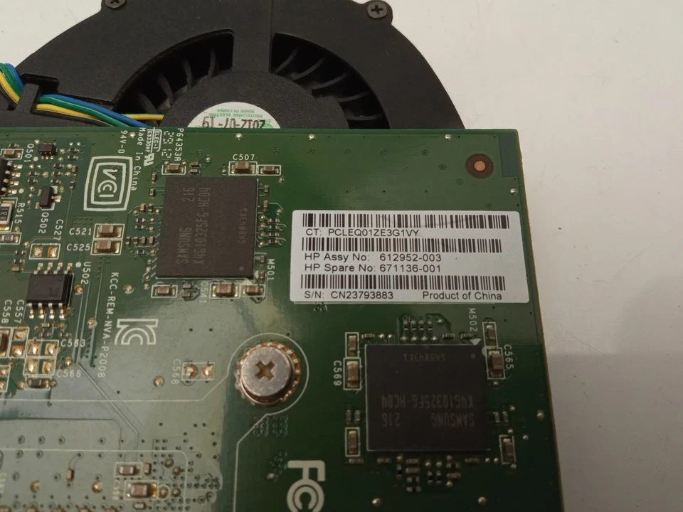 Job Lot 3x HP NVIDIA Quadro 2000 1GB Video Graphics Card 612952-003 671136-001 - Image 4 of 4