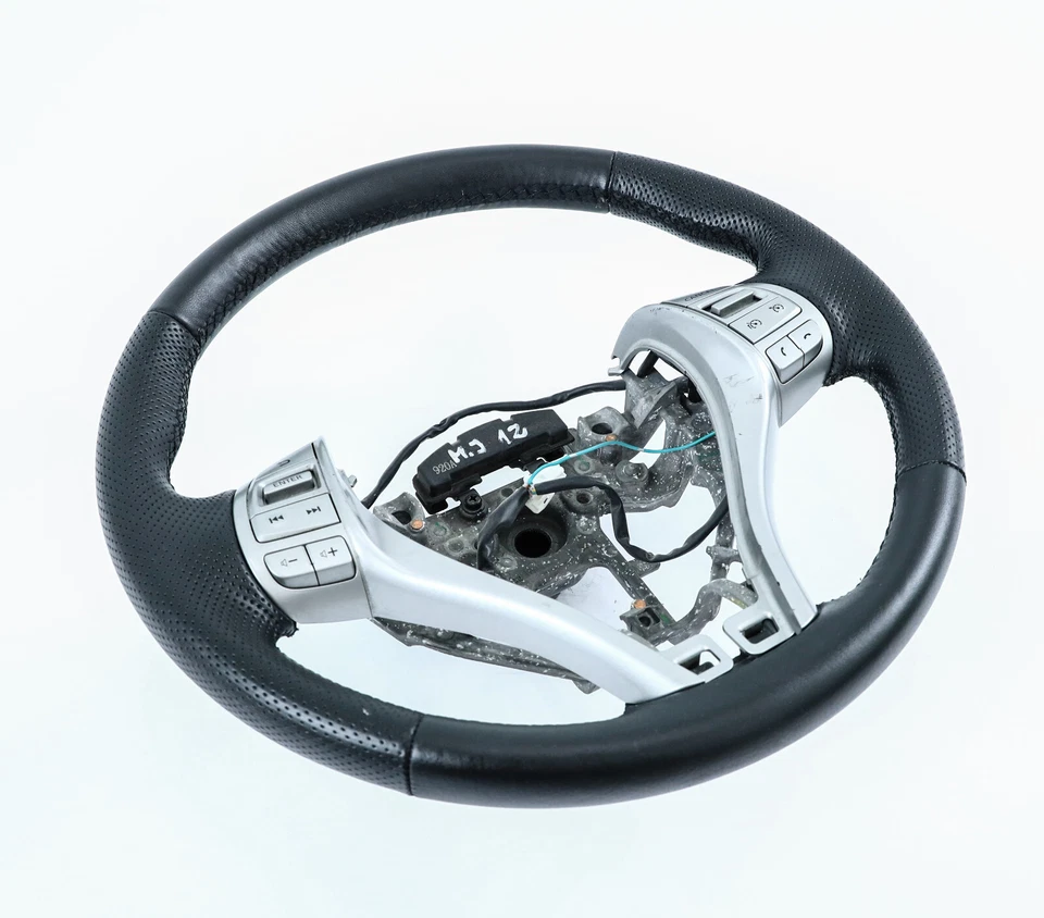 Lenkrad beziehen mit Leder für Nissan Qashqai II J11 JAHR 2016 NEU LEDER - Bild 2 von 4