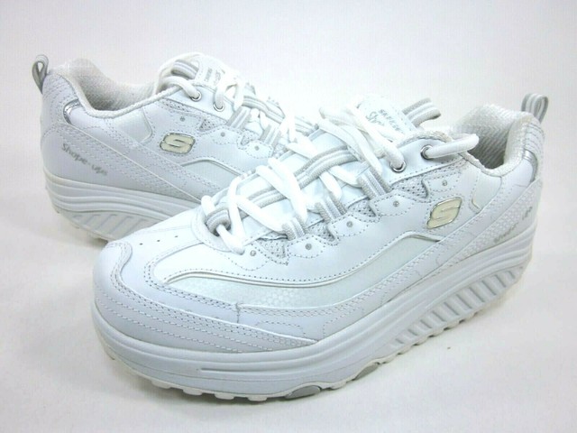 skechers silver shoes