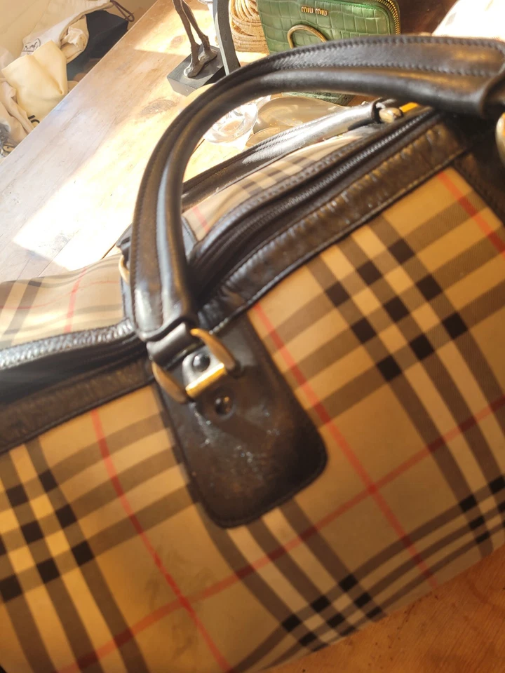 Bolso de viaje BURBERRY Nova Check unisex Foto 3 de 4