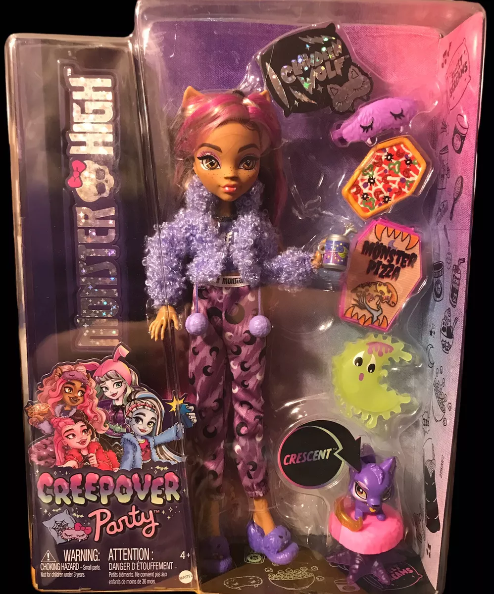 Boneca - Monster High - Creepover Party - Clawdeen Wolf MATTEL