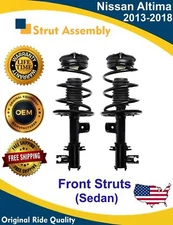 OE Front Struts For 2013-2018 Nissan Altima 2.5L 3.5L Sedan Lifetime Warranty