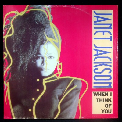 Janet Jackson - When I Think Of You - A&M Records - AMY 337 - Vinyl V031129