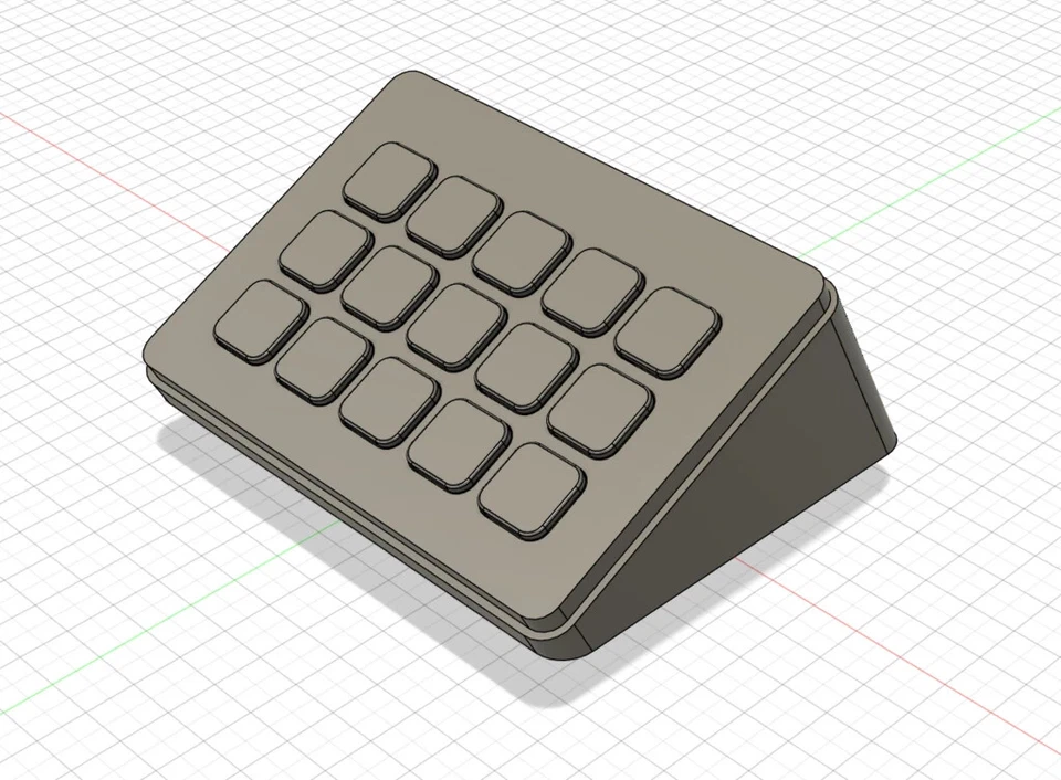 Replacement Stand for Elgato Stream Deck Mk1 and Mk2 15 Keys Push Fit 3D Printed - Image 3 of 4
