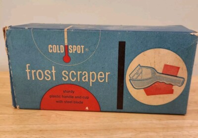 Cold Spot Freezer Frost Scraper 7 Inch Vintage 1960s Sears Roebuck +Original Box