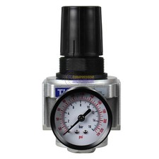 3/4" Air Compressor Pressure Regulator with Gauge Inline Industrial Quality