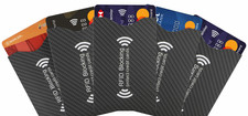 5Pcs Blocking Sleeve Credit Card Protector Anti Theft Safety Shield Holders