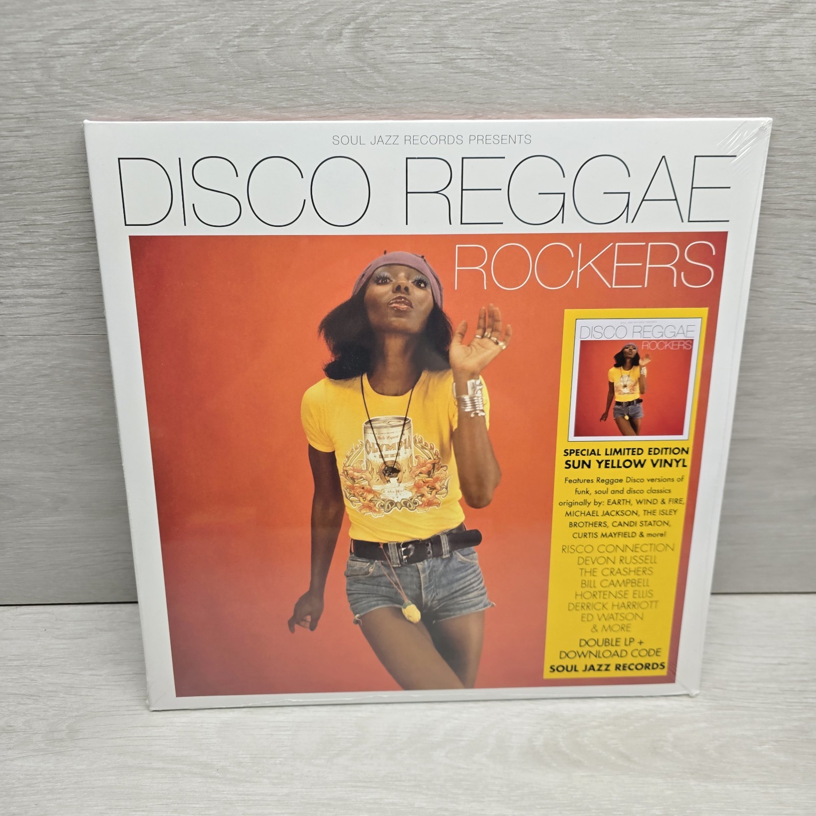 Soul Jazz Records Presents Disco Reggae Rockers Special Ltd. Edition Yellow LPs