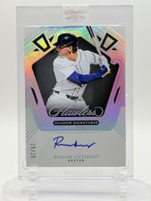 2025 Panini Flawless-Roman Anthony_#SS-RA_Shadow Auto /25_Sealed_Red Sox