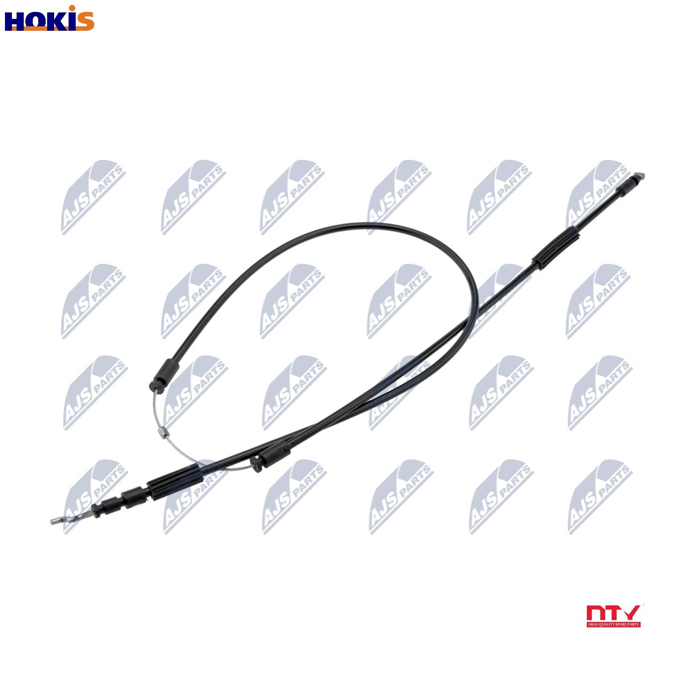 Original NTY Cable Door Lock Release EZC-FT-173 For Fiat Opel - Image 12