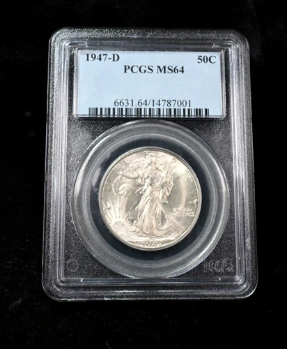 1947-D Walking Liberty Half Dollar — photo from the most recent tracked eBay sale