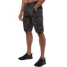 Image of Kruze Mens Cargo Shorts Army Combat Camouflage Cotton Work Casual Half Pants