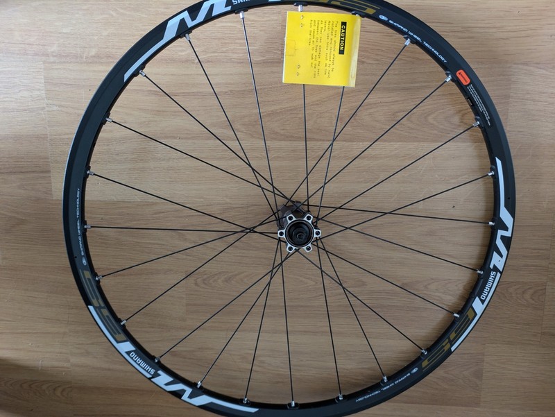 Shimano MT65 Front Wheel 26", 6 Bolt, UST, New