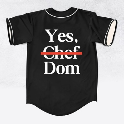NEW! Yes, Chef Dom (Dolla) rave Baseball Jersey for EDM Gift - All Size