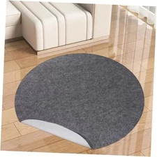 Non-Slip Rug Pads,Round 5 Ft Waterproof Extra Large Area Rugs Non Skid Rug Pad