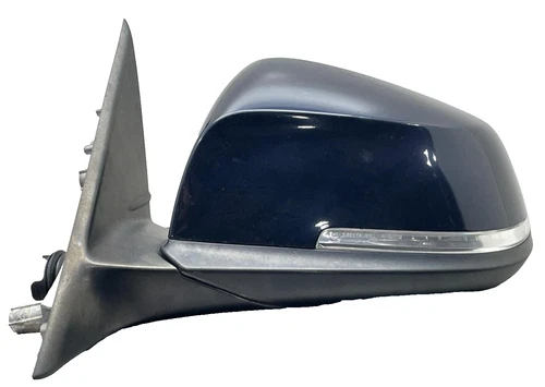 2013 BMW 328i Sedan OEM Left Hand Drivers Side Power Door Mirror Blue Thru 12/12