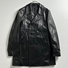 AD2001 Comme des Garcons Homme Plus Leather Coat 698699