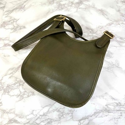 COACH 9949 Olive Legacy Shoulder Bag fastener logo Vintage | eBay