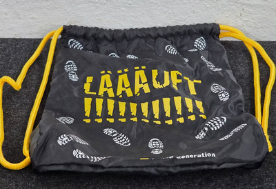 ADAC Turnbeutel  LÄÄÄUFT!!!    young generation   schwarzgelb   Sportbeutel