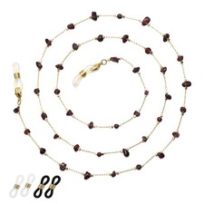 Glasses Chain for Women Eye Glasses Holders Around Neck Natural Crystal Eyegl...