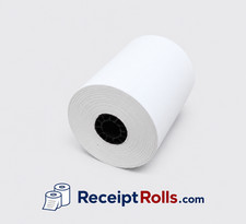 3" x 165' Bond Kitchen Printer/Cash Register/Receipt Tape Paper - 50 rolls/case