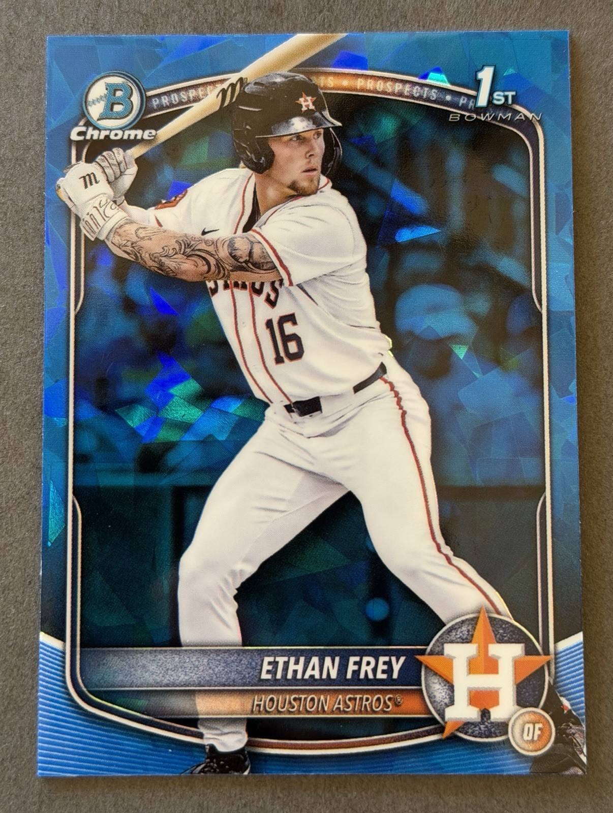 2025 Bowman Draft Sapphire Ethan Frey 1st Prospect Astros #BDC-67