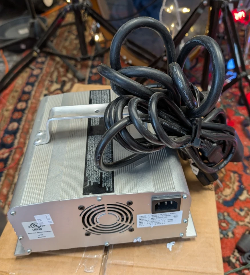 Genuine OEM Yamaha Model #: JW9-82107-03 Golf Cart Battery Charger 48 Volt 3 Pin - Image 4 of 4