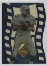 1996 Collector's Edge Advantage Crystal Cuts 1738/5000 Dan Marino #CC13 HOF 2z8