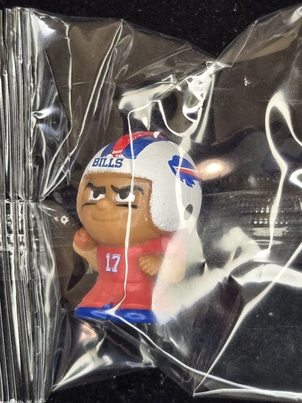 NEW NFL LEGENDS TeenyMates Series 4 Josh Allen Buffalo Bills SEALED PACKAGE
