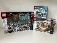 Lego Marvel: Iron Man Armory (76216) + New Asgard (76200) + 76212 - New - Sealed