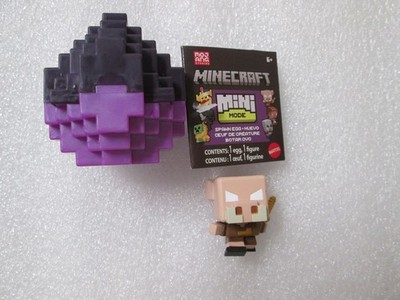 Minecraft Mini Mode Black Purple Spawn Egg Mini Figure #5 New!