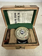 Newage Portable Metal Rockwell Hardness Tester Vintage Clark Test Block in Box