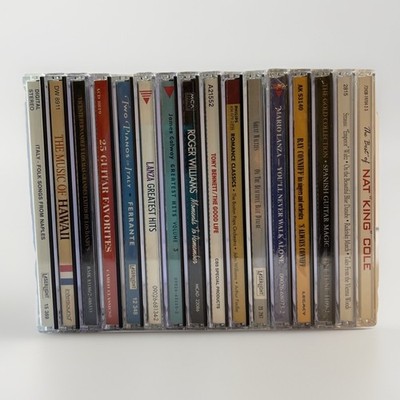 Easy Listening Classical Pops Vocalists 16 CD Lot Tony Bennett Andre Rieu