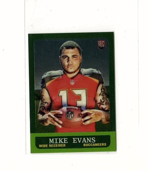 Mike Evans RC 2014 Topps Chrome #21 Mini 1963