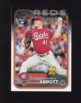 2024 Topps Andrew Abbott Rookie Cup #214 Cincinnati Reds