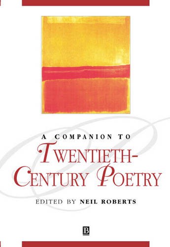 A Companion to Twentieth–Century Poetry Roberts Paperback Wiley–Blackwell