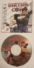 Virtua Cop Sega Saturn 1995 Not for Resale Disc In Sleeve Demo